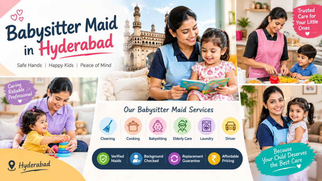 Babysitter Maid in Hyderabad